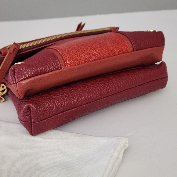 Hammett Dillon Small Crossbody Bag Ltd Ed Lunar New Year in Zinfandel - Picture 9 of 10